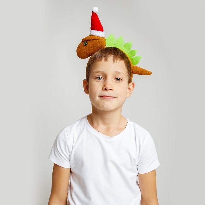 Карнавальный ободок &laquo;Новогодний дракончик&raquo;, в колпачке