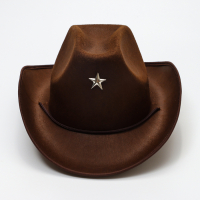 Карнавальная шляпа &laquo;Шериф&raquo;, детская, р-р. 52-54, цвет коричневый