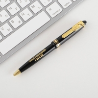 Подарочный набор &laquo;С Днем Защитника Отечества&raquo;: ручка пластик с фигурным клипом и стикеры