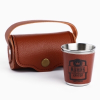 Стопки, набор &laquo;Крутой мужик&raquo;, 4 шт х 50 мл