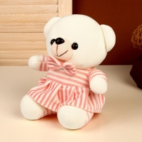 Мягкая игрушка «Мишутка в платье», цвет белый Мягкая игрушка «Мишутка в платье», цвет белый