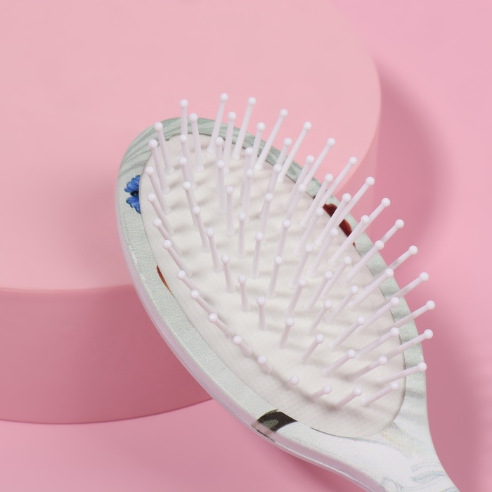 Расчёска массажная, 5,5 × 16 см, рисунок МИКС Расчёска массажная, 5,5 × 16 см, рисунок МИКС