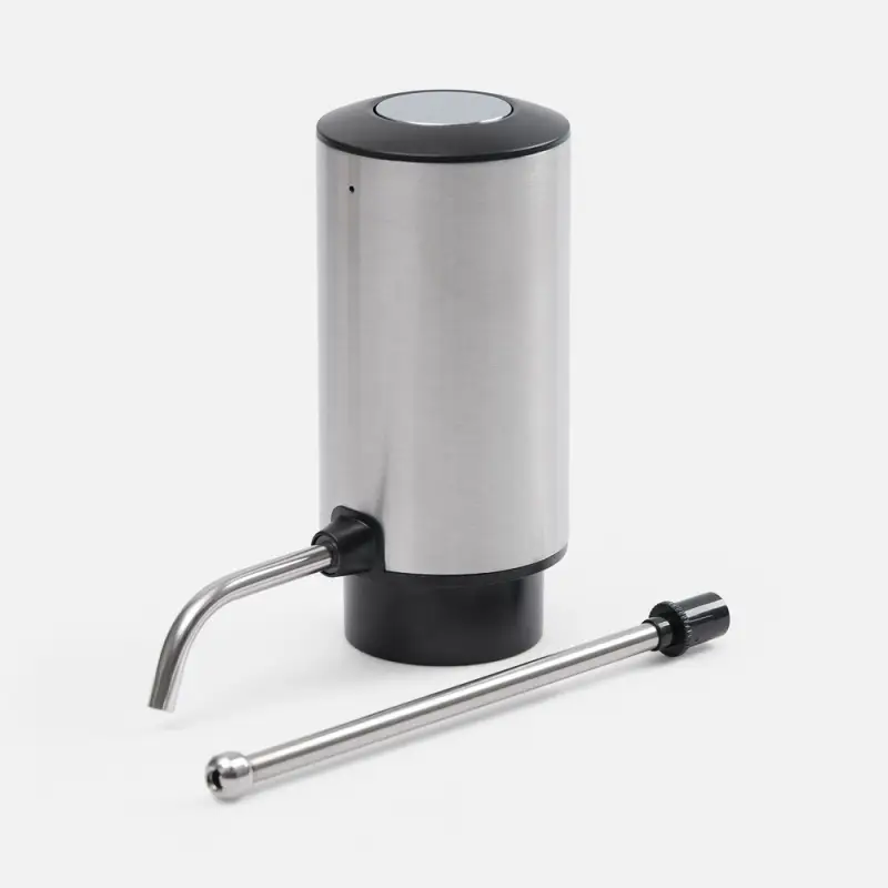 Электрический аэратор-дозатор для вина Tuoretta, серебристый