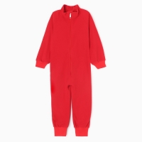 Комбинезон детский, цвет красный, рост 92 см