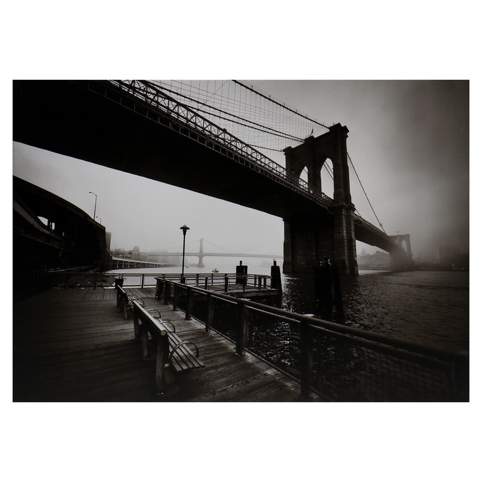 Картина-холст на подрамнике Картина-холст на подрамнике "Мост" 50х70 см