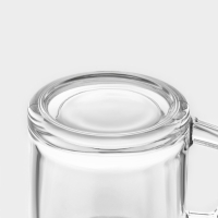 Кружка стеклянная Basic, 380 мл