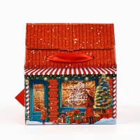 Коробка подарочная новогодняя складная &laquo; С Новым годом! &raquo;, 15 х 18 х 10 см, Новый год