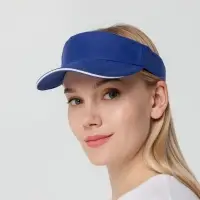 Козырек Active, ярко-синий с белым кантом Козырек Active, ярко-синий с белым кантом