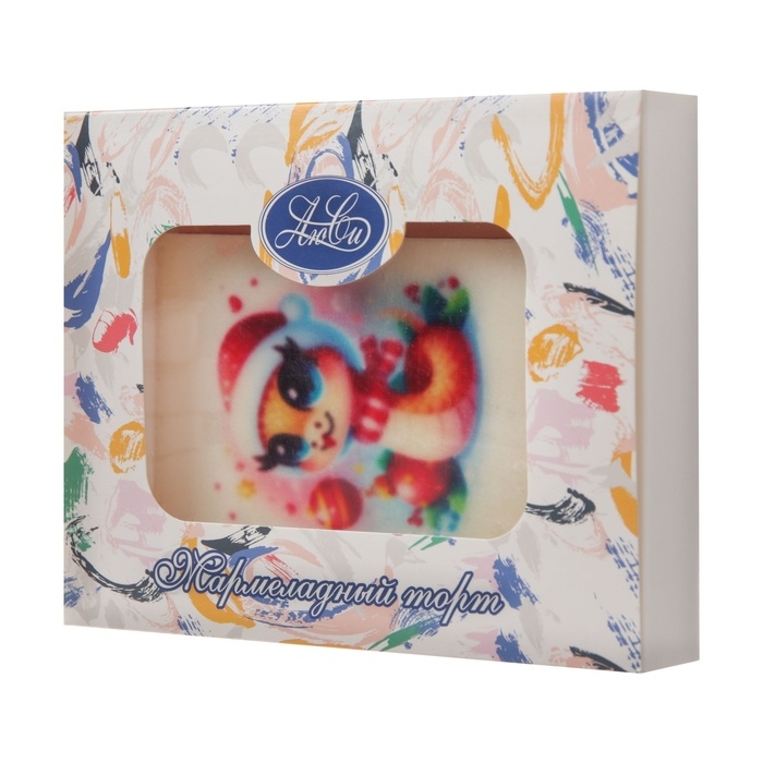 Мармеладный торт "Символ года", МИКС, 180 г