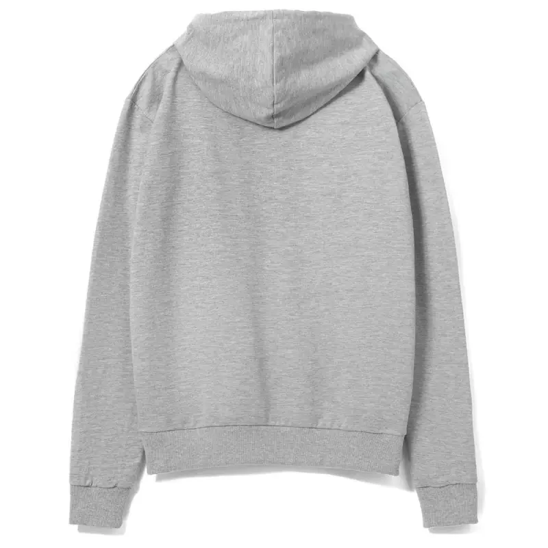 Толстовка с капюшоном Unit Kirenga серый меланж, размер S