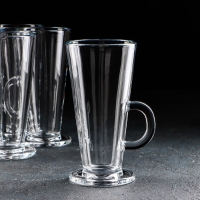 Набор кружек стеклянных &laquo;Айриш&raquo;, 270 мл, 6 шт