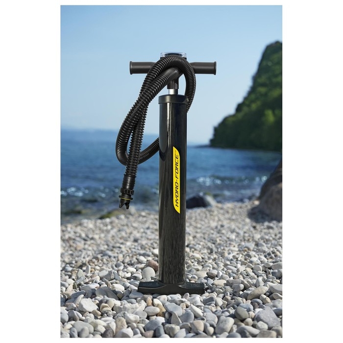 SUP-доска Bestway White Cap Convertible, 305&times;84&times;12 см, комплект: насос, лиш, киль, сумка, сиденье, 65341