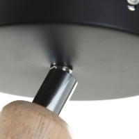 Спот "Дан" Е27 40Вт черный 14х14х24 см Спот "Дан" Е27 40Вт черный 14х14х24 см