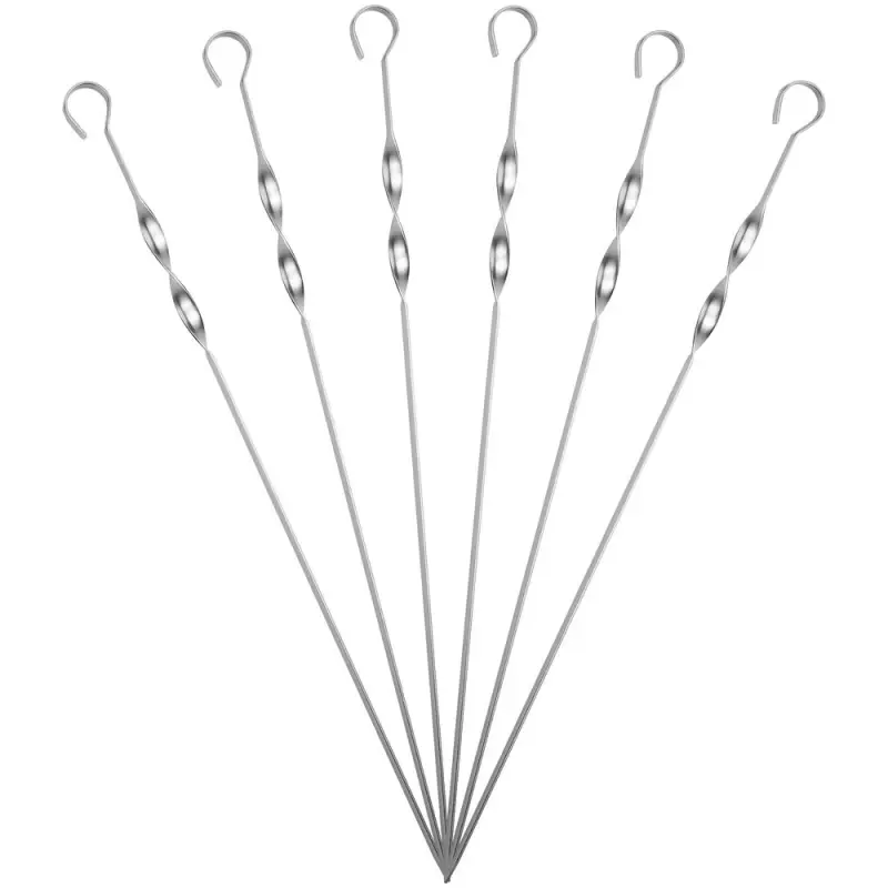 Набор шампуров в чехле Bower, ver.2, серый