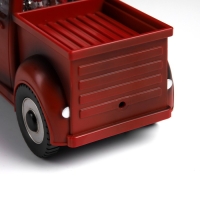 Светодиодная фигура &laquo;Машина снеговика&raquo; 22 &times; 11 &times; 9 см, пластик, батарейки ААх3 (не в комплекте), USB, свечение тёплое белое