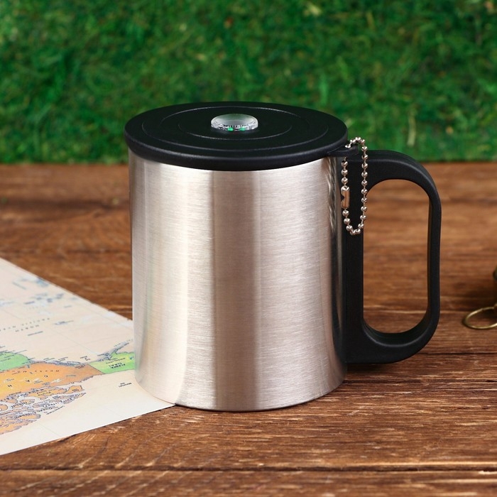 Термокружка с компасом &laquo;Для снятия стресса&raquo;, 180 мл