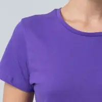 Футболка женская Miss 150 темно-фиолетовая, размер M
