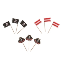 Шпажки &laquo;Пират&raquo;, набор 12 шт.