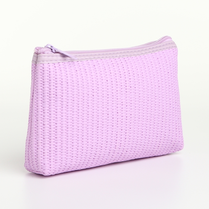 Набор косметичек 3 в 1 на молнии, цвет сиреневый