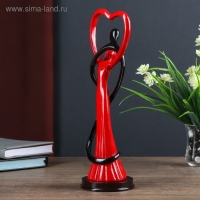 Сувенир полистоун "Страстные объятия" красно-чёрная 32,5х10х10,5 см Сувенир полистоун "Страстные объятия" красно-чёрная 32,5х10х10,5 см