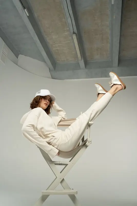 Джоггеры J2, молочно-белые, размер XS/S