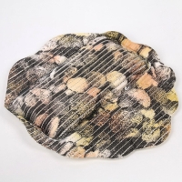 Подушка для ванны с присоскам &laquo;Ракушки&raquo;, 33&times;33 см, МИКС