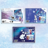 Набор альбомов 100 и 250 наклеек &laquo;Холодное сердце&raquo;, 3 шт., Дисней