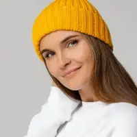 Шапка Uni, желтая