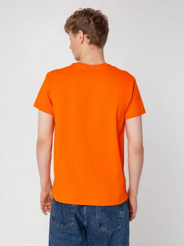 Футболка унисекс T-bolka 160, оранжевая, размер S