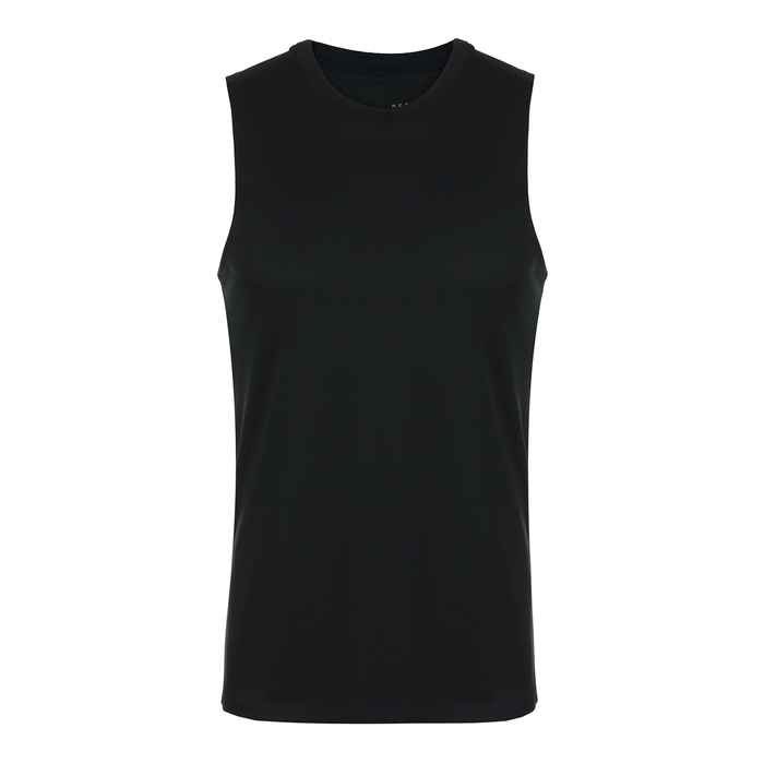 Майка мужская, базовая, размер S (46), цвет зеленый