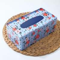 Салфетница &laquo;Поле&raquo;, 25&times;13,5&times;9,5 см, цвет голубой