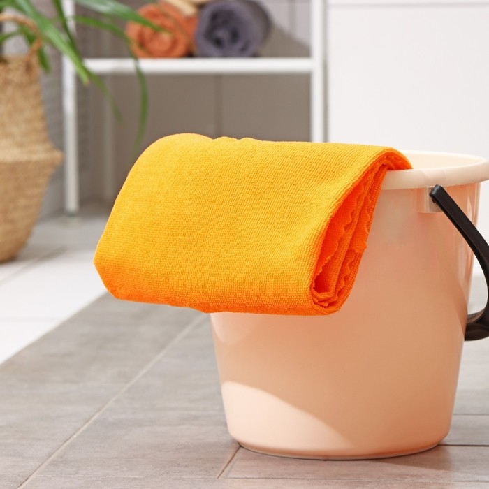 Тряпка для пола Доляна &laquo;Промо&raquo;, 180 г/м&sup2;, 75&times;100 см, микрофибра, ультразвуковая обработка края