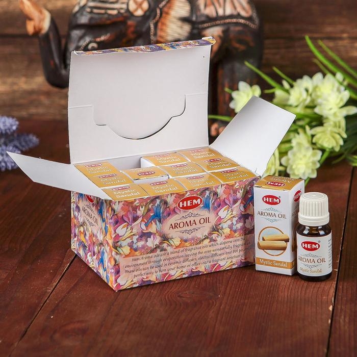 Аромамасло Аромамасло "HEM" 10 мл mystic sandal