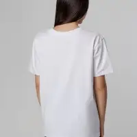 Футболка унисекс Tervu, белая, размер S