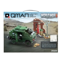 Конструктор «Вторая мировая война. Бронемашина», 492 детали Конструктор «Вторая мировая война. Бронемашина», 492 детали