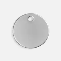 Шильдик металлический Alfa Sirkel, серебристый Шильдик металлический Alfa Sirkel, серебристый