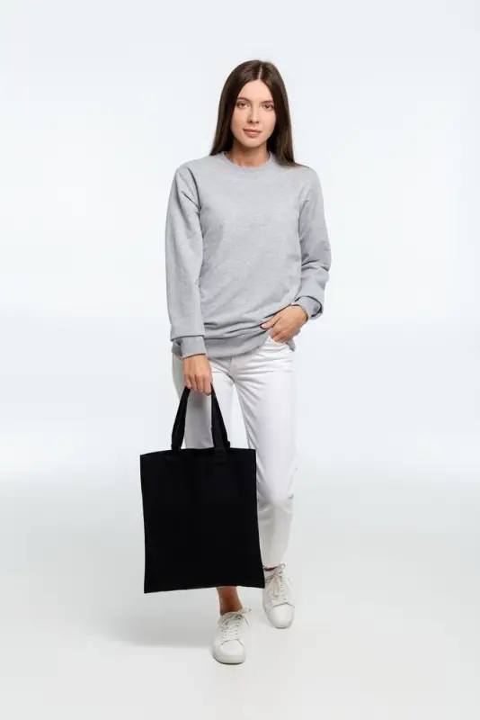 Сумка для покупок с регулируемыми ручками Leta, черная Сумка для покупок с регулируемыми ручками Leta, черная