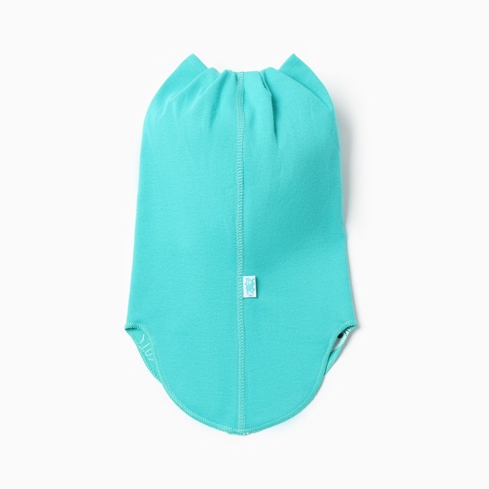 Шапка-шлем детский, цвет зелёный, размер 44-46 Шапка-шлем детский, цвет зелёный, размер 44-46