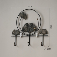 Крючки настенные металлические "Листья", 23 х 23 х 3 см, нагрузка до 3 кг Крючки настенные металлические "Листья", 23 х 23 х 3 см, нагрузка до 3 кг