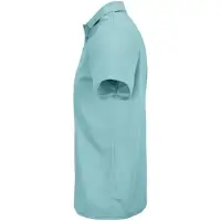 Рубашка поло унисекс Pitcher, голубая (морская волна), размер XL