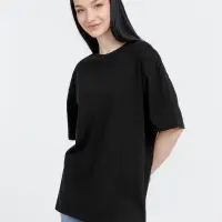 Футболка оверсайз унисекс Big Haul, черная, размер M