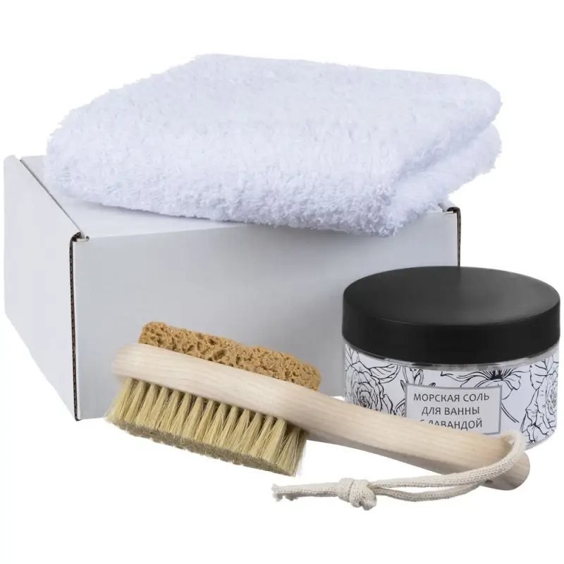 Спа-набор Lapki с солью с лавандой