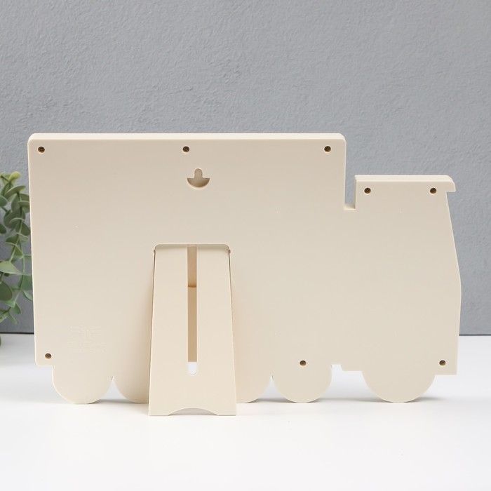 Фоторамка пластик 13х18 см "Мишка в грузовичке" МИКС 29х4х19 см