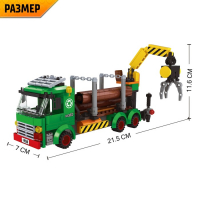 Конструктор &laquo;Лесорубы&raquo;, 274 детали