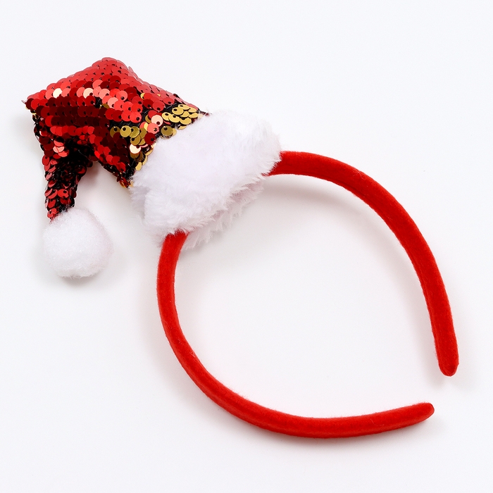 Карнавальный ободок &laquo;Колпак&raquo;, с пайетками