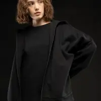 Футболка унисекс T3, черная, размер M/L