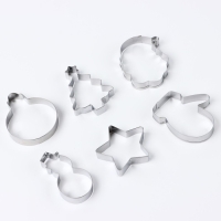 Новый год. Набор форм для печенья &laquo;Зимние истории&raquo;, 6 шт