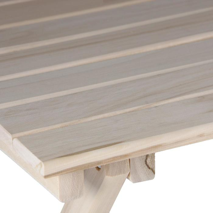 Стол складной, 80&times;60&times;75см, из липы