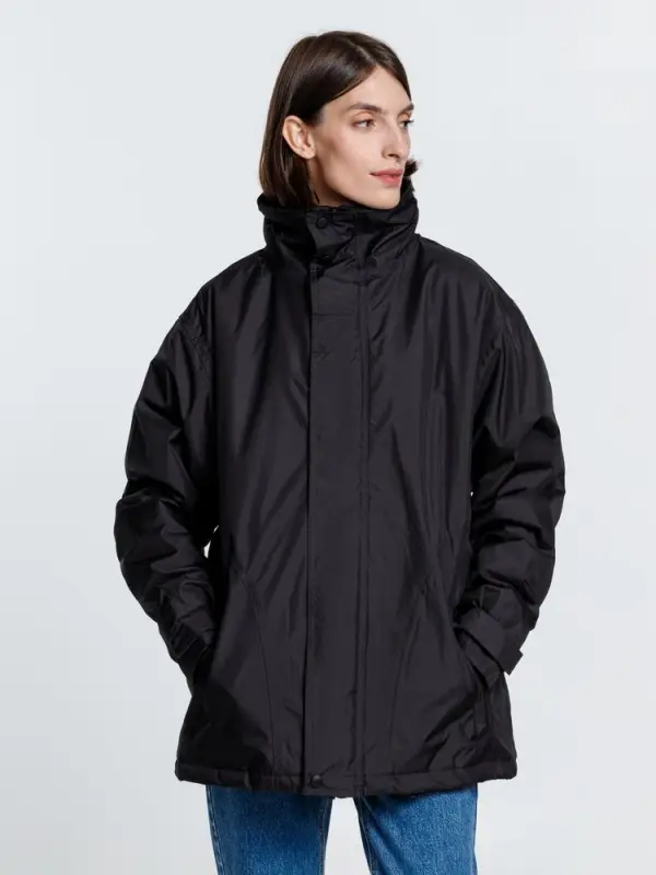 Парка унисекс Liubliana, черная, размер M