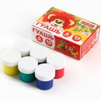 Гуашь 6 цветов по 10 мл, «Львёнок и Черепаха», Союзмультфильм Гуашь 6 цветов по 10 мл, «Львёнок и Черепаха», Союзмультфильм